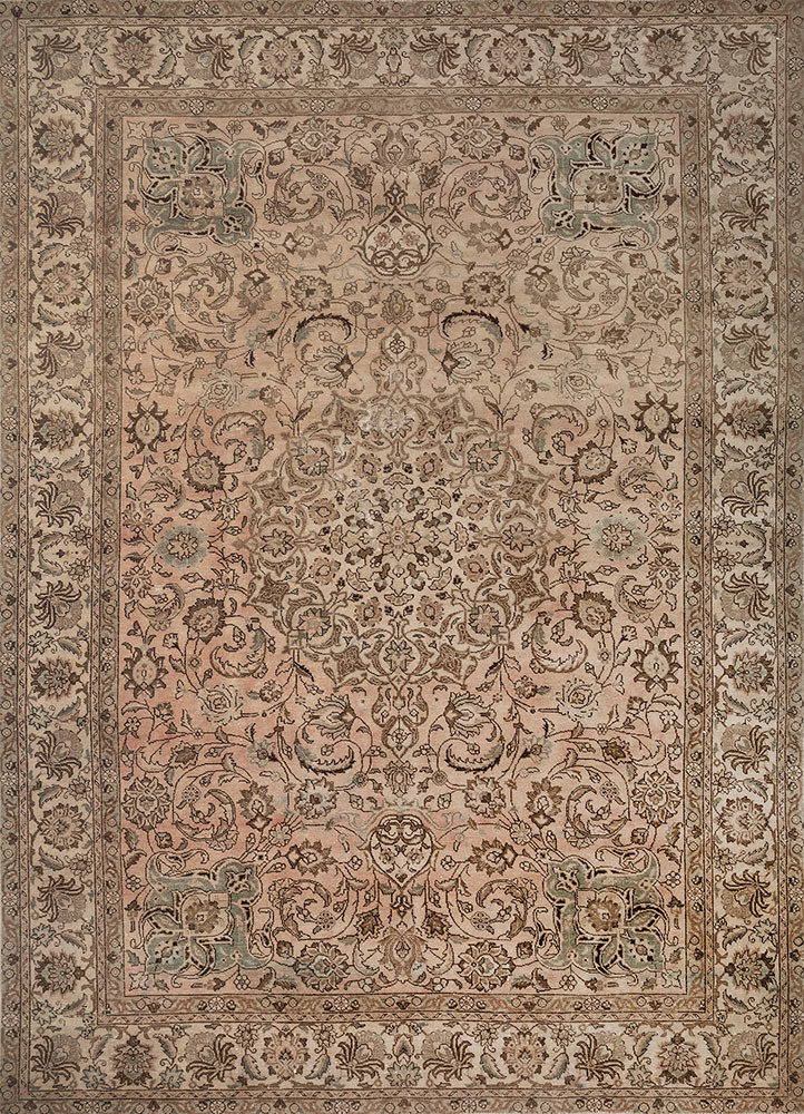 aalam red and orange wool hand knotted Rug - HeadShot aalam red and orange wool hand knotted Rug - HeadShot