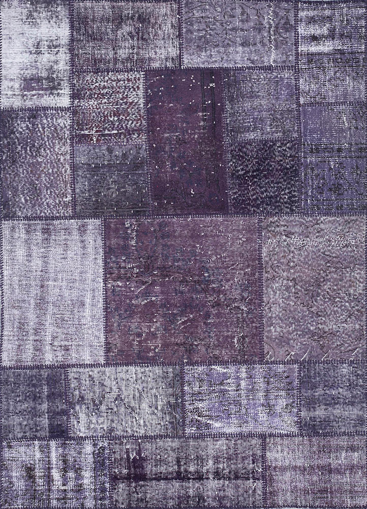 provenance pink and purple wool hand knotted Rug - HeadShot provenance pink and purple wool hand knotted Rug - HeadShot