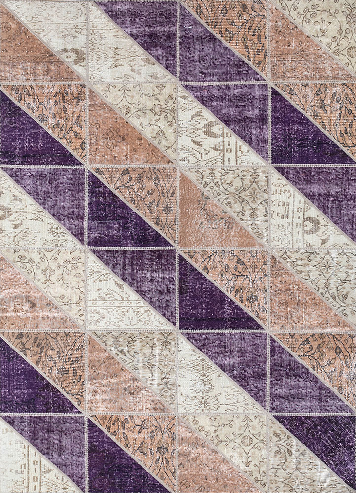 provenance beige and brown wool hand knotted Rug - HeadShot provenance beige and brown wool hand knotted Rug - HeadShot