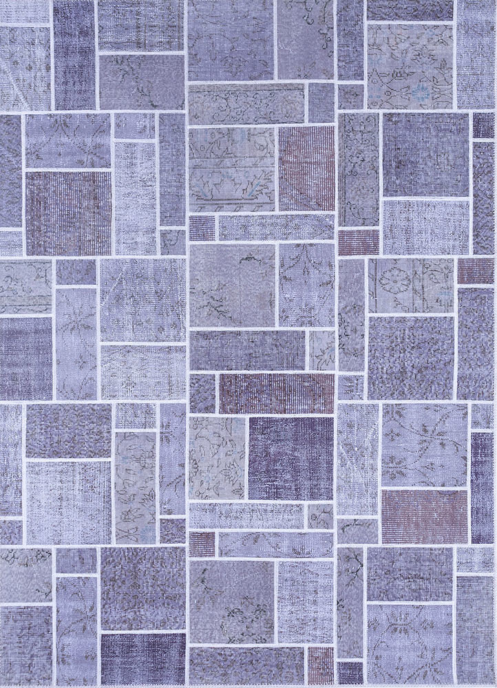provenance pink and purple wool hand knotted Rug - HeadShot provenance pink and purple wool hand knotted Rug - HeadShot