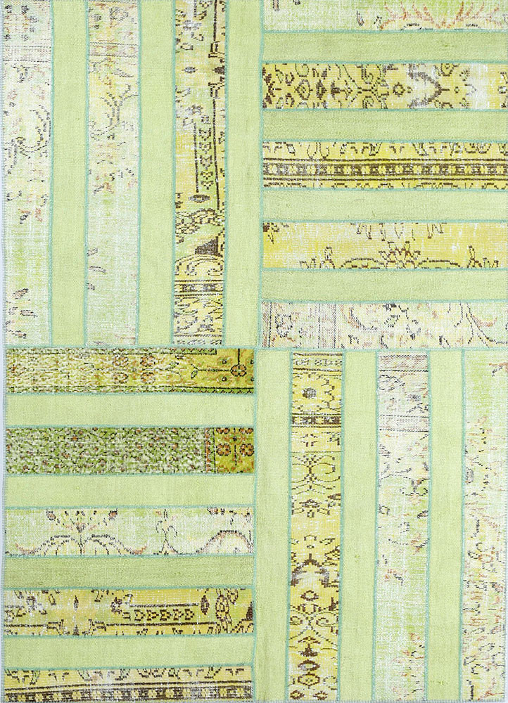 provenance green wool hand knotted Rug - HeadShot provenance green wool hand knotted Rug - HeadShot