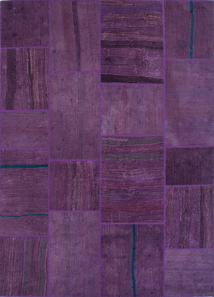provenance pink and purple wool hand knotted Rug - HeadShot provenance pink and purple wool hand knotted Rug - HeadShot