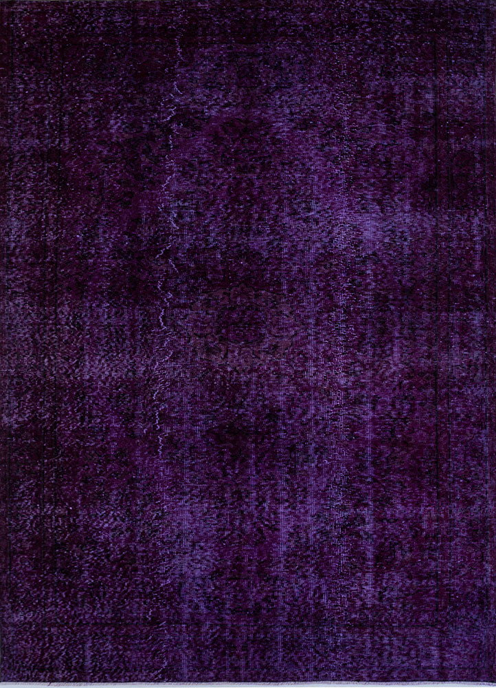 lacuna pink and purple wool hand knotted Rug - HeadShot lacuna pink and purple wool hand knotted Rug - HeadShot