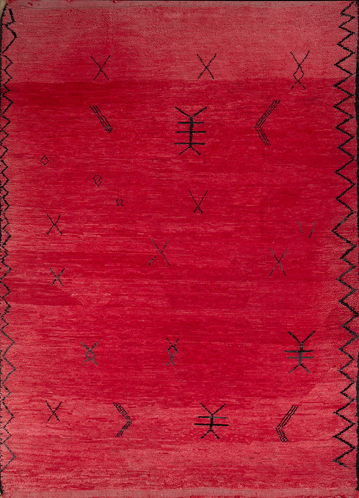 nuray pink and purple wool hand knotted Rug - HeadShot nuray pink and purple wool hand knotted Rug - HeadShot