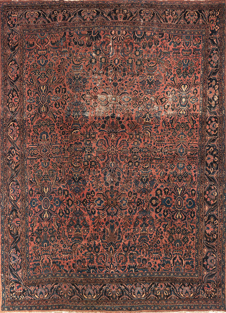 aalam grey and black wool hand knotted Rug - HeadShot aalam grey and black wool hand knotted Rug - HeadShot