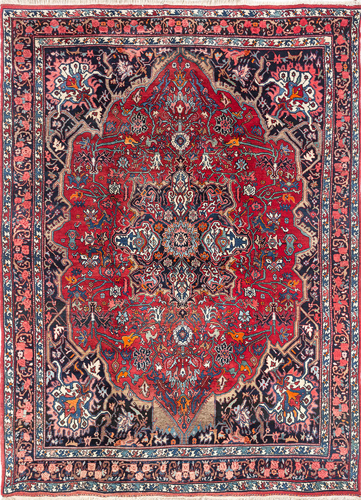 aalam blue wool hand knotted Rug - HeadShot aalam blue wool hand knotted Rug - HeadShot