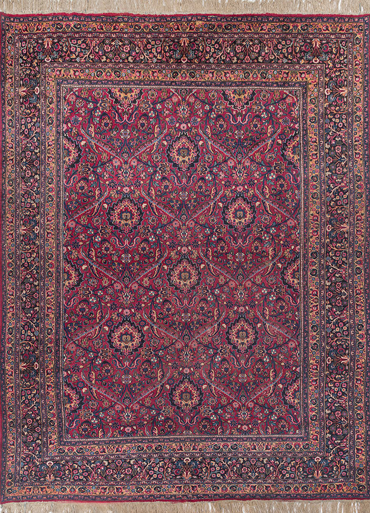 aalam blue wool hand knotted Rug - HeadShot aalam blue wool hand knotted Rug - HeadShot