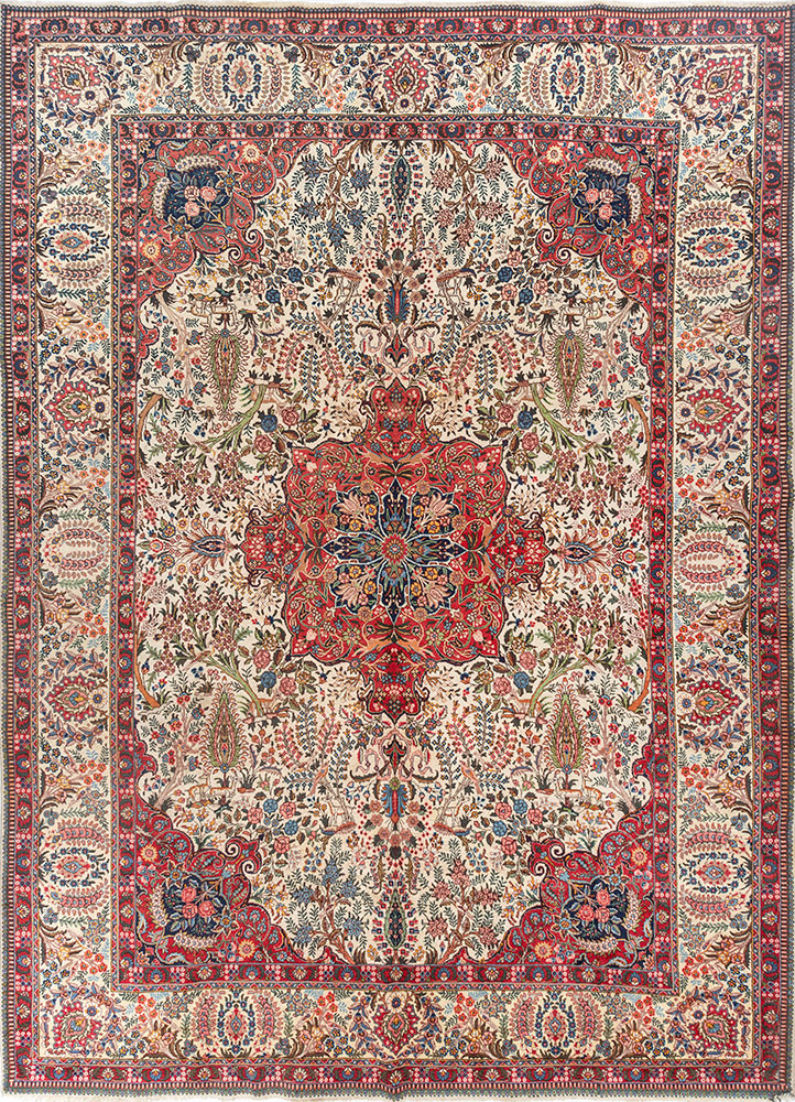 aalam blue wool hand knotted Rug - HeadShot aalam blue wool hand knotted Rug - HeadShot