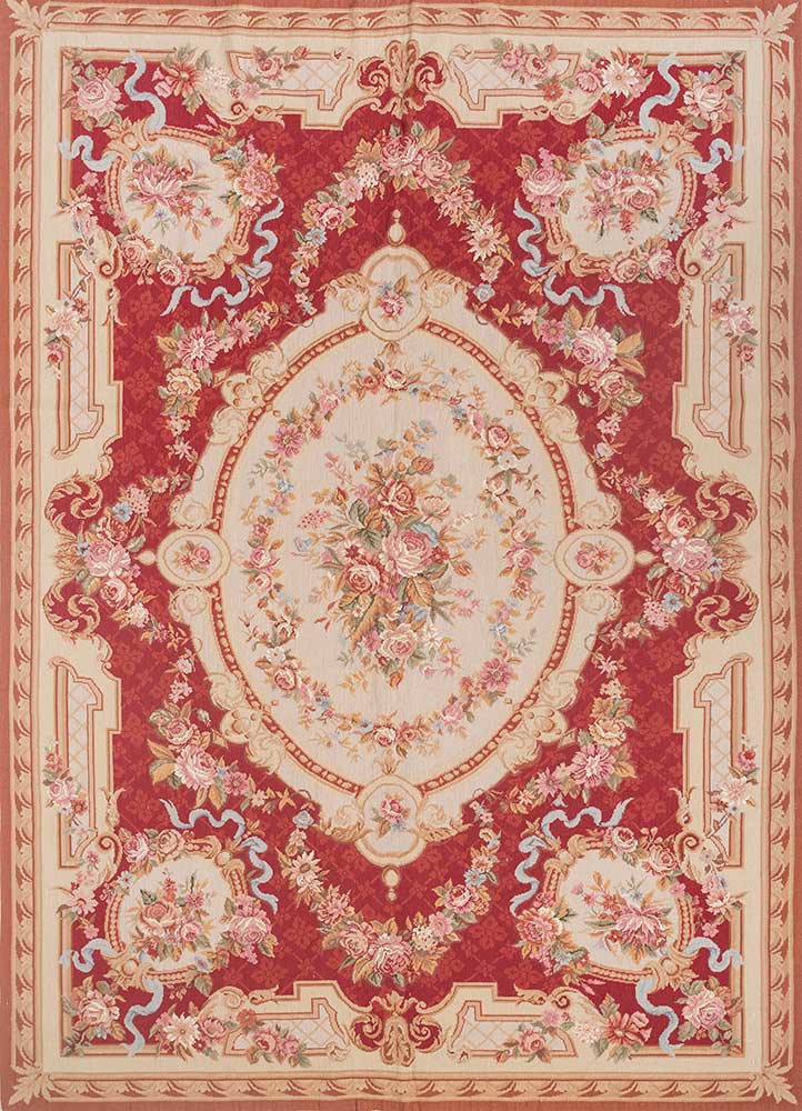 wall art red and orange wool flat weaves WALL ART & TAPESTRY - HeadShot