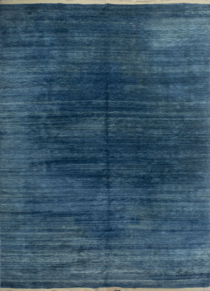 zuri blue wool hand knotted Rug - HeadShot zuri blue wool hand knotted Rug - HeadShot