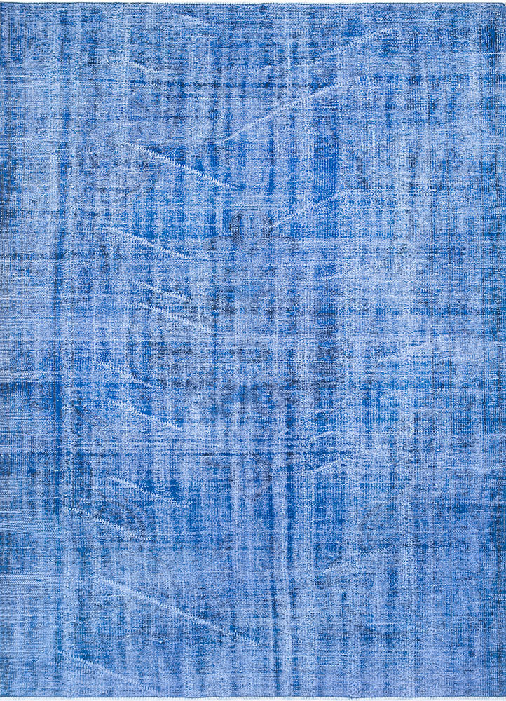 lacuna blue wool hand knotted Rug - HeadShot lacuna blue wool hand knotted Rug - HeadShot