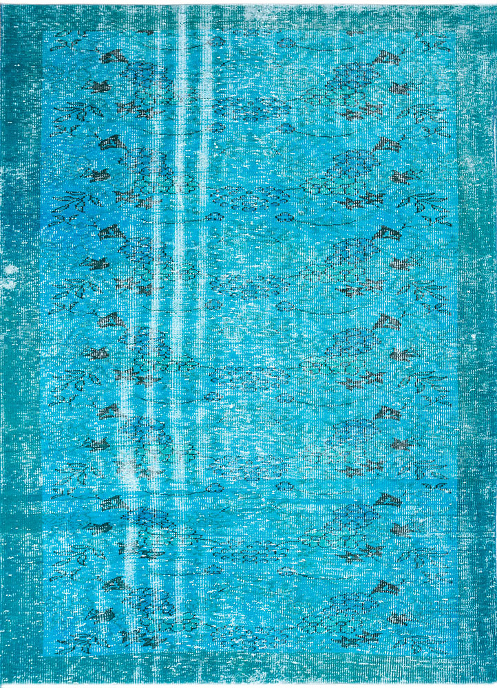 lacuna blue wool hand knotted Rug - HeadShot lacuna blue wool hand knotted Rug - HeadShot