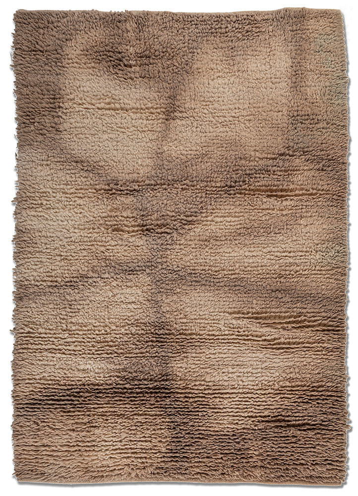 aprezo beige and brown wool hand knotted Rug - HeadShot aprezo beige and brown wool hand knotted Rug - HeadShot