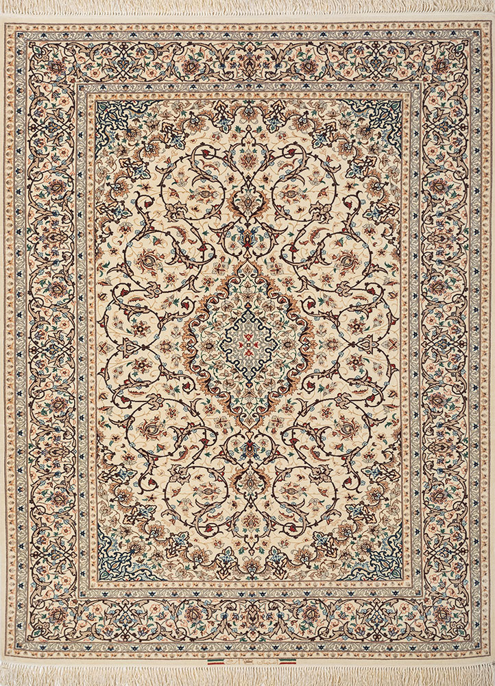 aalam red and orange wool and silk hand knotted Rug - HeadShot aalam red and orange wool and silk hand knotted Rug - HeadShot
