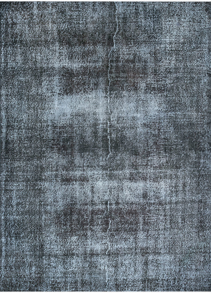 lacuna grey and black wool hand knotted Rug - HeadShot lacuna grey and black wool hand knotted Rug - HeadShot