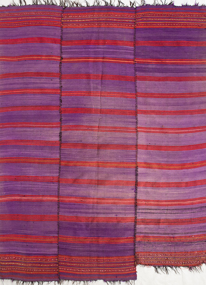 nuray pink and purple wool hand knotted Rug - HeadShot nuray pink and purple wool hand knotted Rug - HeadShot