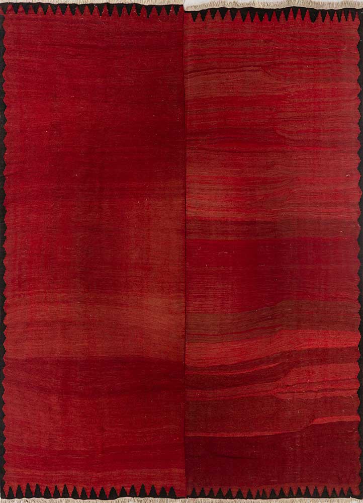 nuray pink and purple wool hand knotted Rug - HeadShot