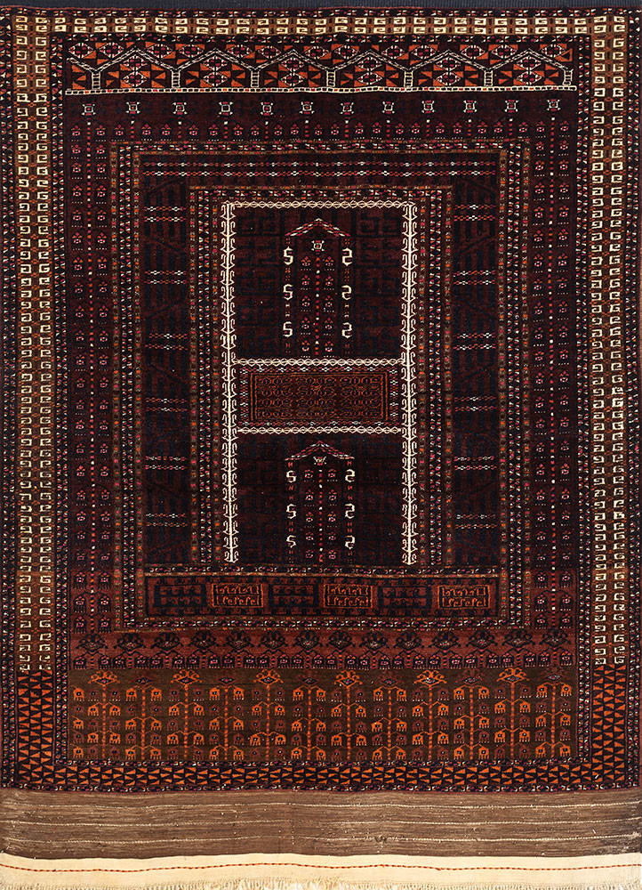kiaan beige and brown wool hand knotted Rug - HeadShot kiaan beige and brown wool hand knotted Rug - HeadShot