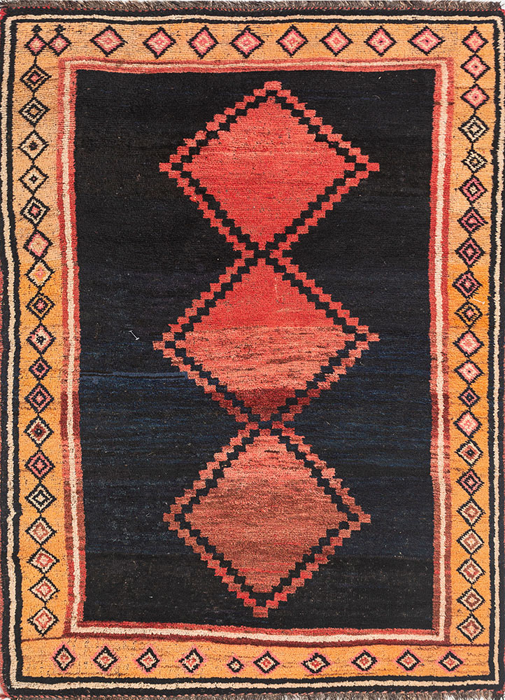 nuray blue wool hand knotted Rug - HeadShot nuray blue wool hand knotted Rug - HeadShot