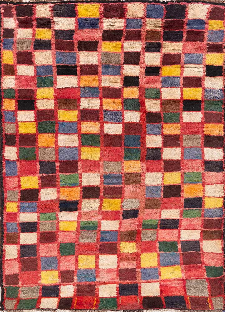 nuray red and orange wool hand knotted Rug - HeadShot nuray red and orange wool hand knotted Rug - HeadShot