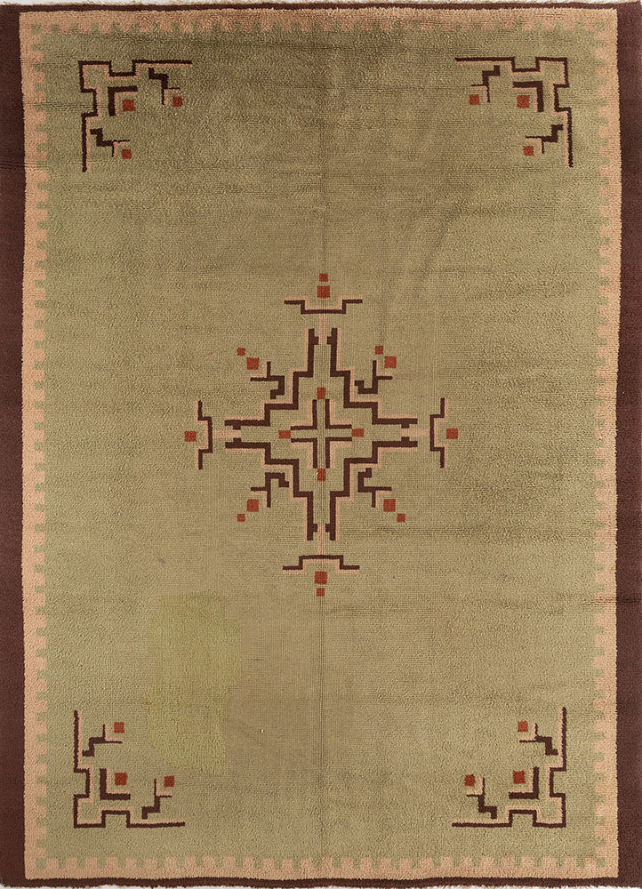 nuray green wool hand knotted Rug - HeadShot nuray green wool hand knotted Rug - HeadShot