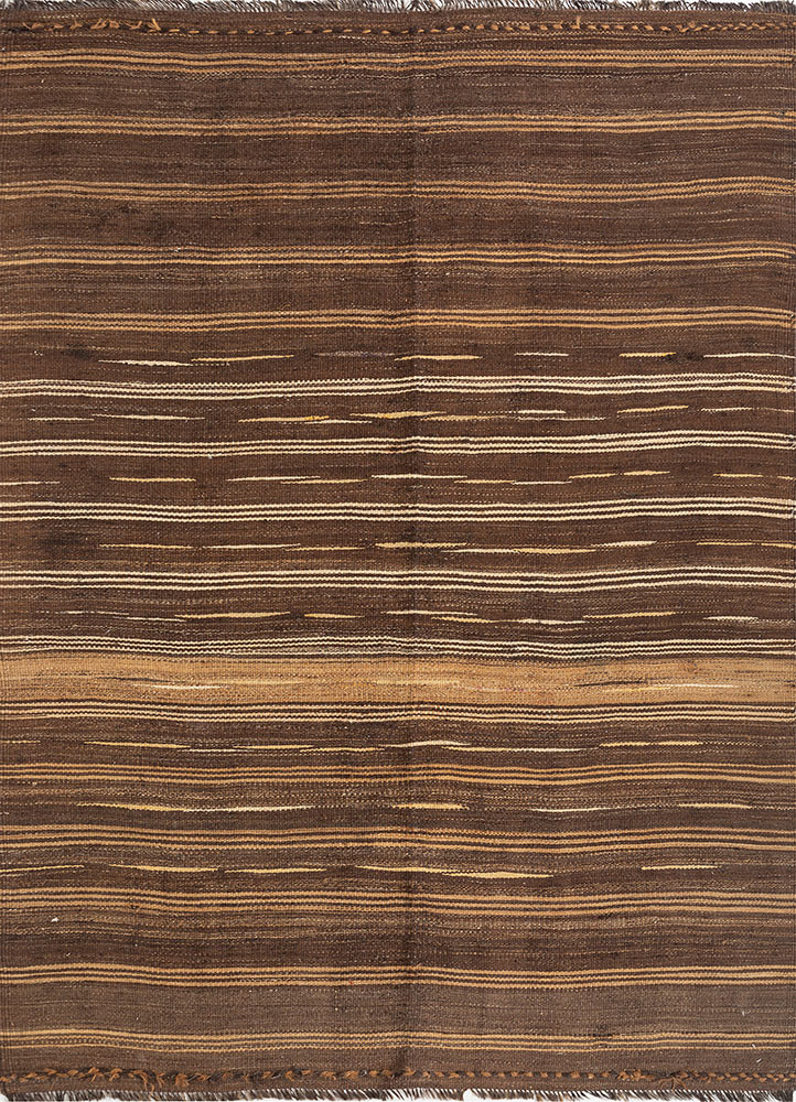 nayaab beige and brown wool flat weaves Rug - HeadShot nayaab beige and brown wool flat weaves Rug - HeadShot