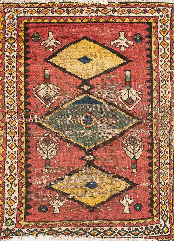 nayaab pink and purple wool flat weaves Rug - HeadShot nayaab pink and purple wool flat weaves Rug - HeadShot