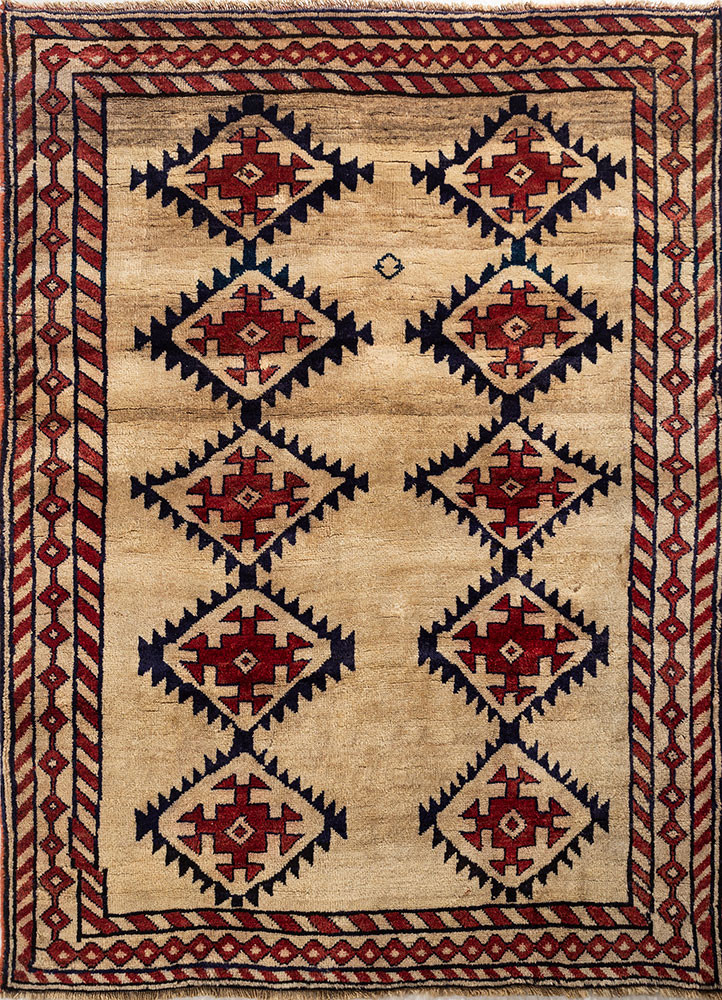 kiaan gold wool hand knotted Rug - HeadShot kiaan gold wool hand knotted Rug - HeadShot