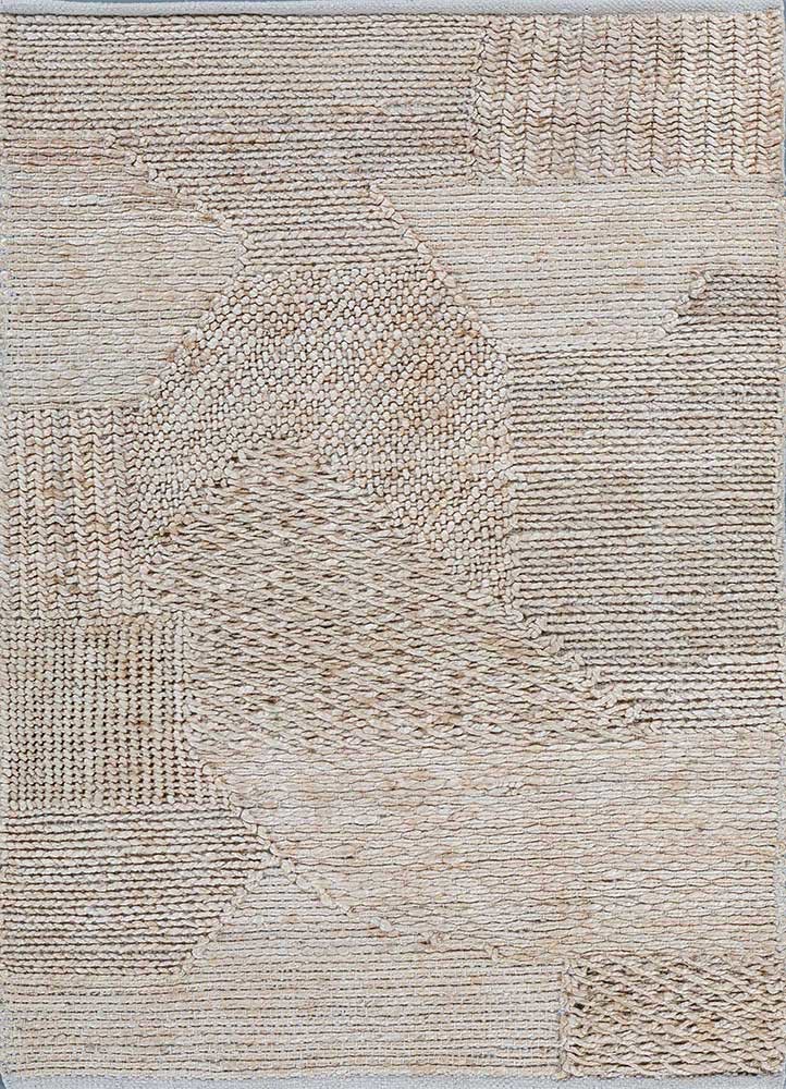 ivory ivory jute and hemp flat weaves Rug