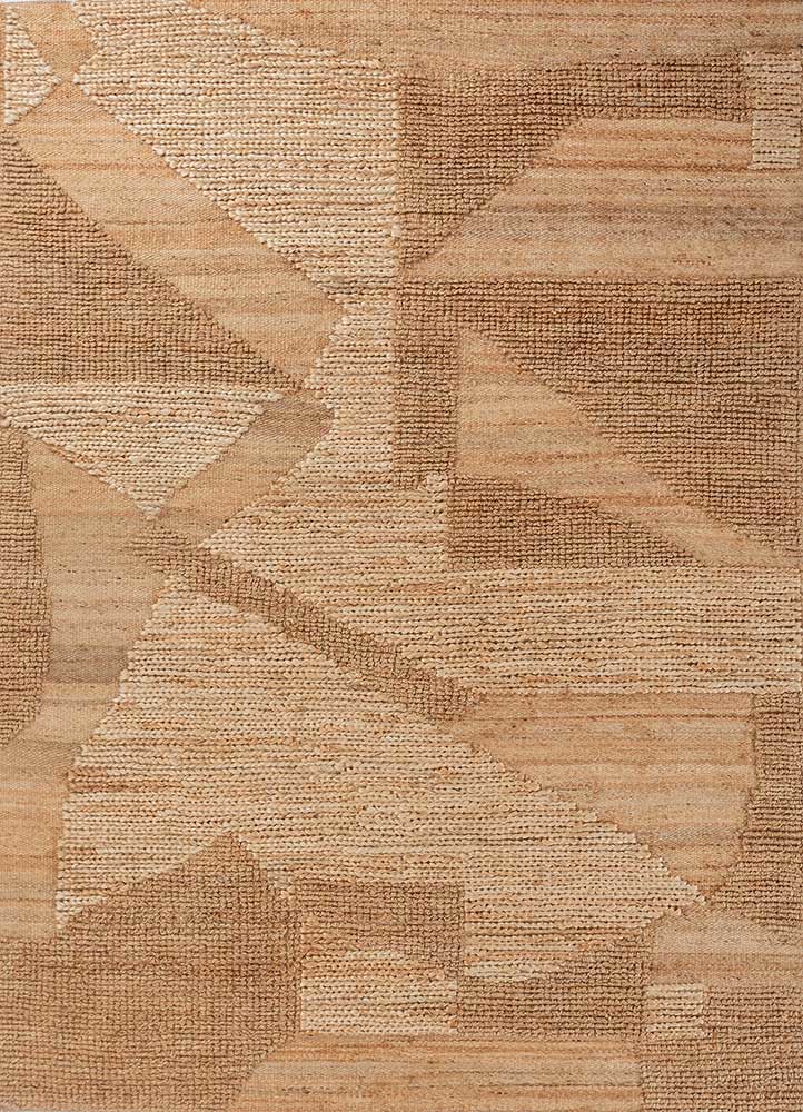aprezo beige and brown jute and hemp flat weaves Rug - HeadShot aprezo beige and brown jute and hemp flat weaves Rug - HeadShot