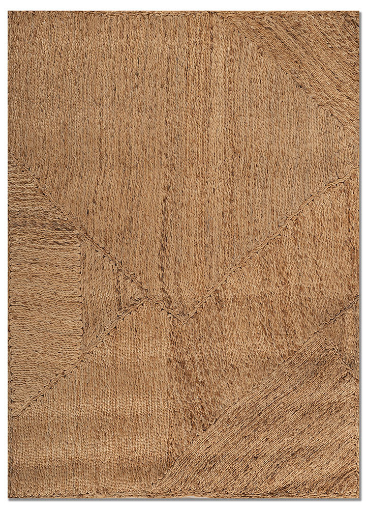 nomadic threads beige and brown jute and hemp flat weaves Rug - HeadShot