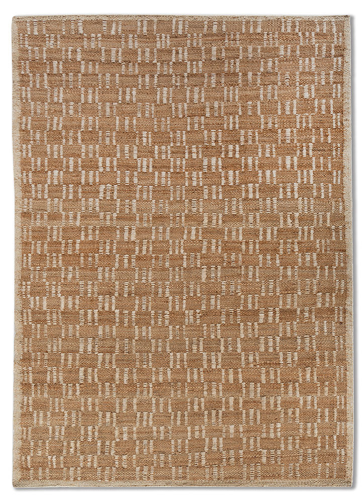 nomadic threads beige and brown jute and hemp flat weaves Rug - HeadShot