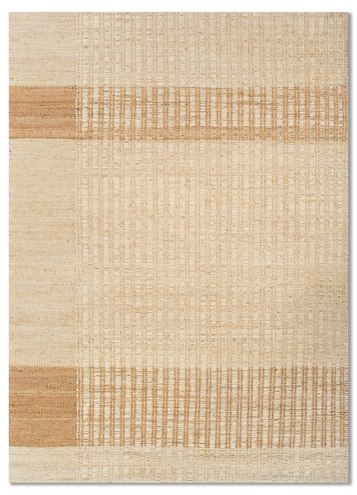 nomadic threads ivory jute and hemp flat weaves Rug - HeadShot