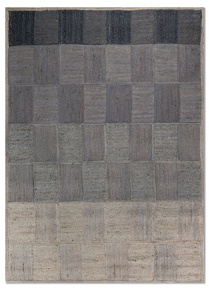 nomadic threads blue jute and hemp flat weaves Rug - HeadShot