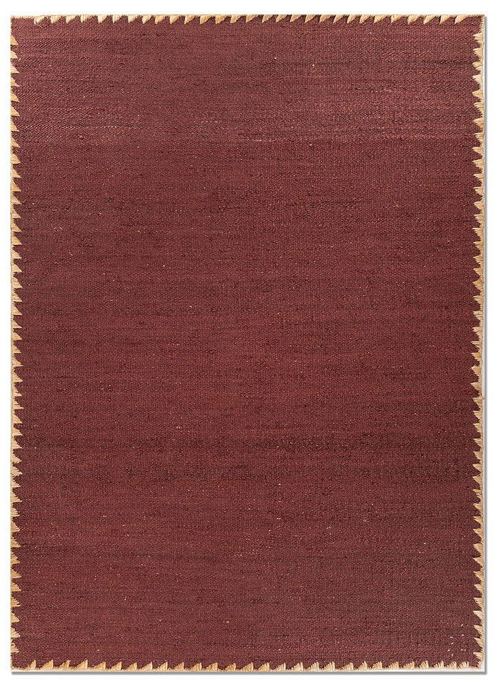 nomadic threads red and orange jute and hemp flat weaves Rug - HeadShot nomadic threads red and orange jute and hemp flat weaves Rug - HeadShot