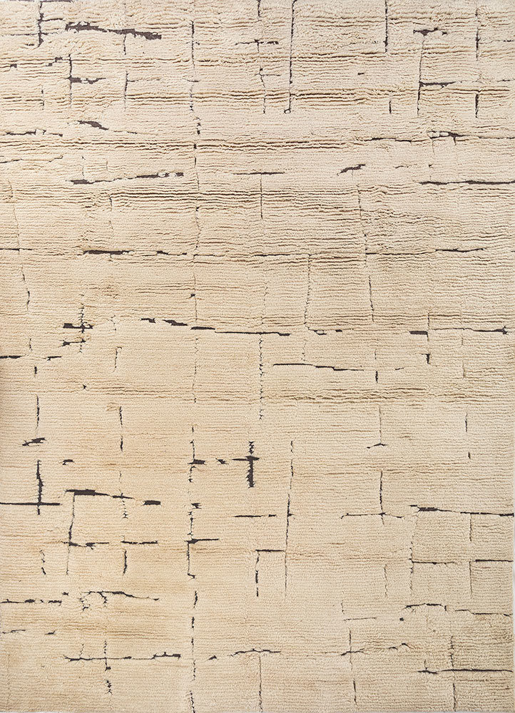 indusbar ivory wool flat weaves Rug - HeadShot