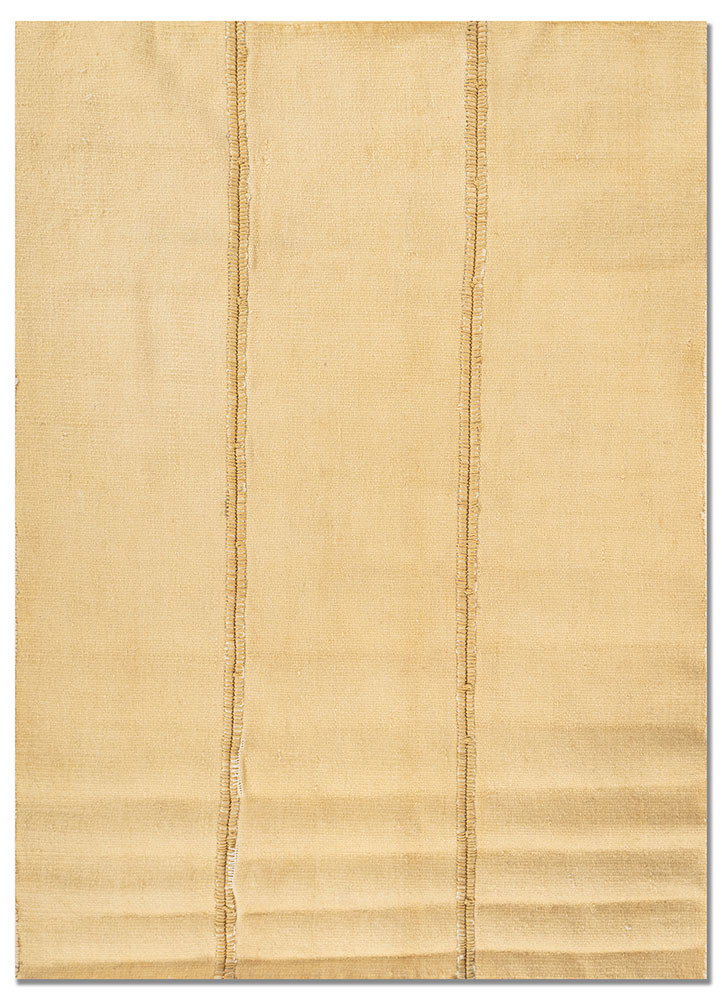 aprezo gold wool flat weaves Rug - HeadShot