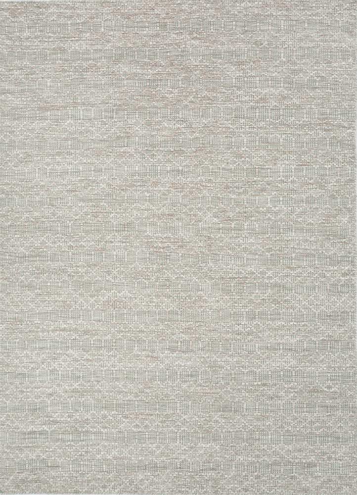 blue blue wool flat weaves Rug