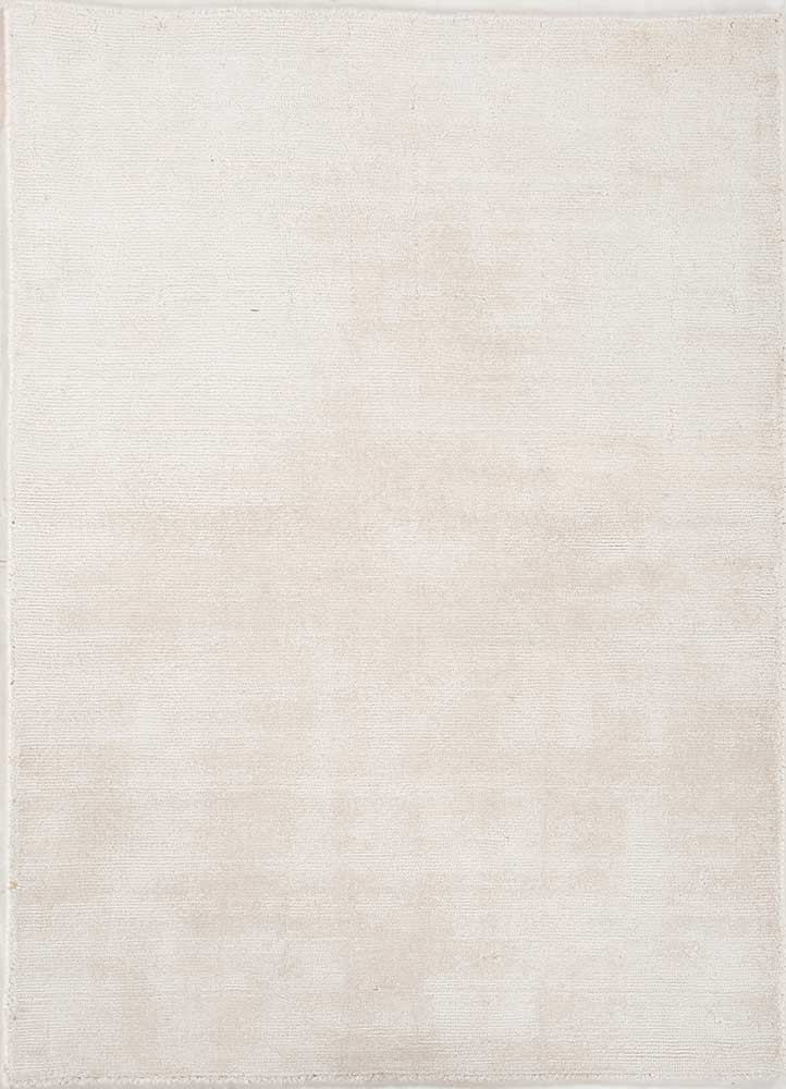  ivory viscose hand loom Rug