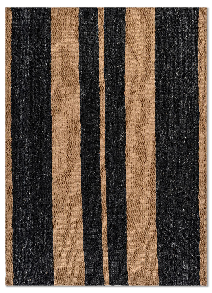 nomadic threads grey and black jute and hemp hand knotted Rug - HeadShot nomadic threads grey and black jute and hemp hand knotted Rug - HeadShot