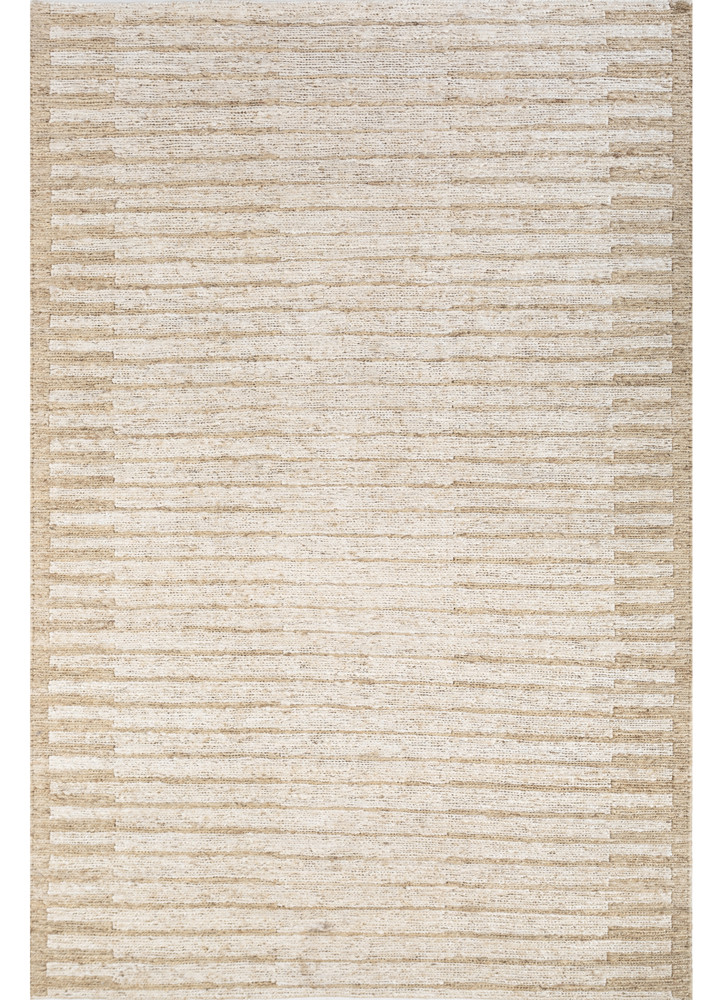 hula ivory jute and hemp hand knotted Rug - HeadShot hula ivory jute and hemp hand knotted Rug - HeadShot