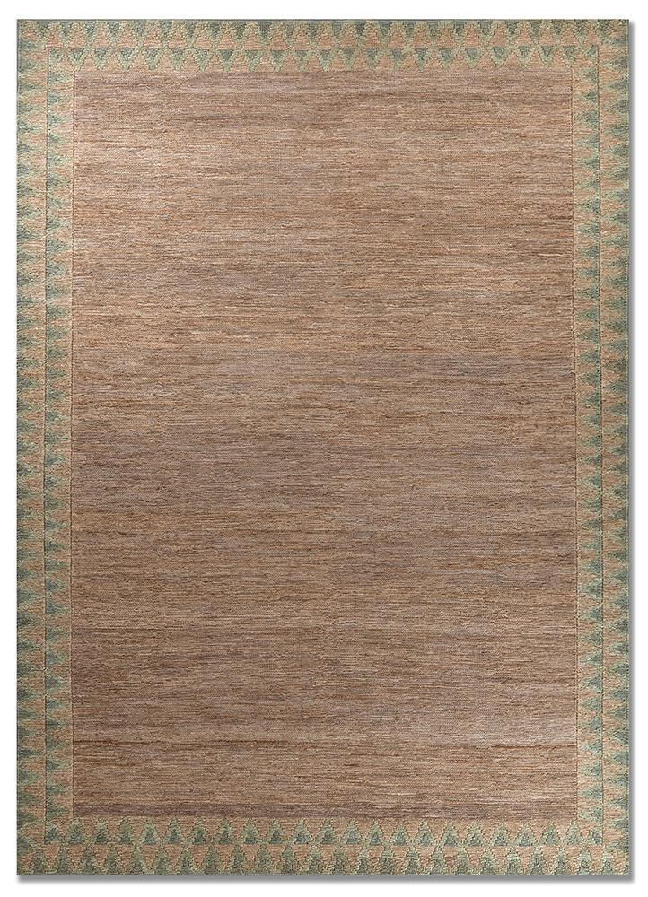 nomadic threads beige and brown jute and hemp hand knotted Rug - HeadShot nomadic threads beige and brown jute and hemp hand knotted Rug - HeadShot