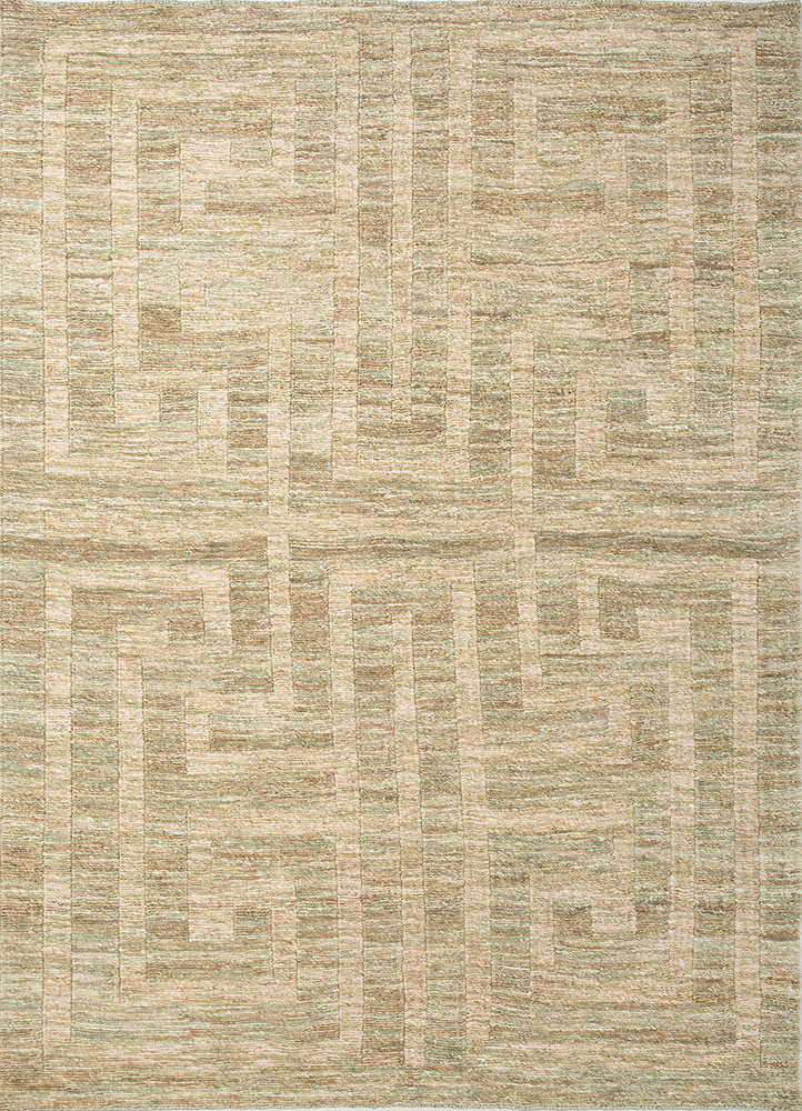 thyme green jute and hemp hand knotted Rug - HeadShot thyme green jute and hemp hand knotted Rug - HeadShot