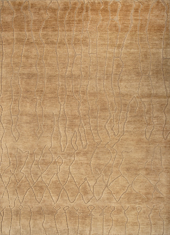 zuri beige and brown wool hand knotted Rug - HeadShot zuri beige and brown wool hand knotted Rug - HeadShot