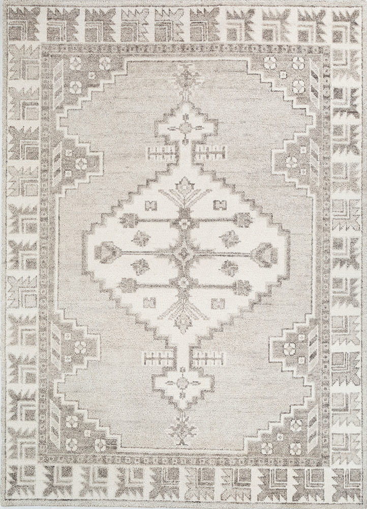 savana grey and black wool hand knotted Rug - HeadShot savana grey and black wool hand knotted Rug - HeadShot