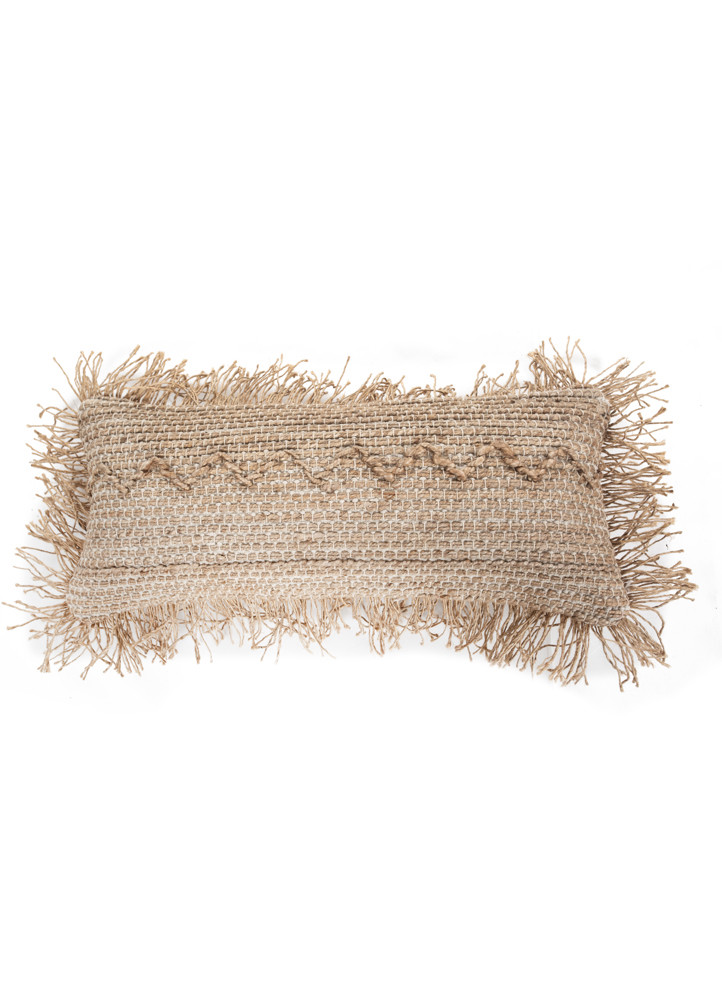 cushion beige and brown jute Home Textile - HeadShot cushion beige and brown jute Home Textile - HeadShot