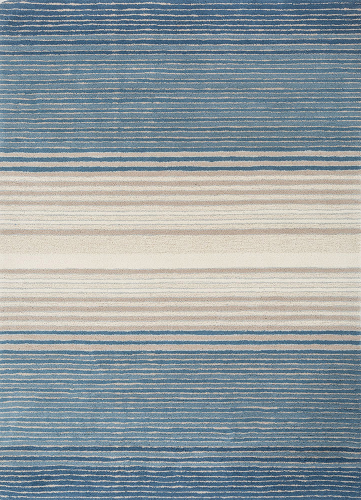 aprezo blue polyester hand tufted Rug - HeadShot aprezo blue polyester hand tufted Rug - HeadShot