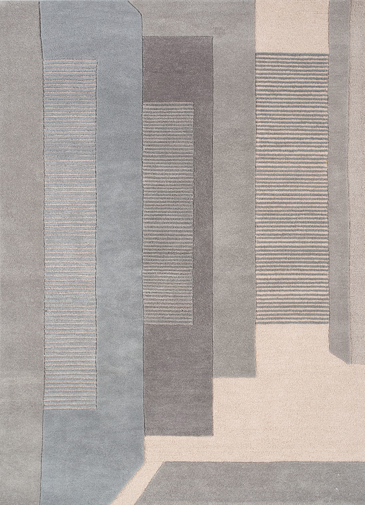 caliedo blue wool hand tufted Rug - HeadShot caliedo blue wool hand tufted Rug - HeadShot
