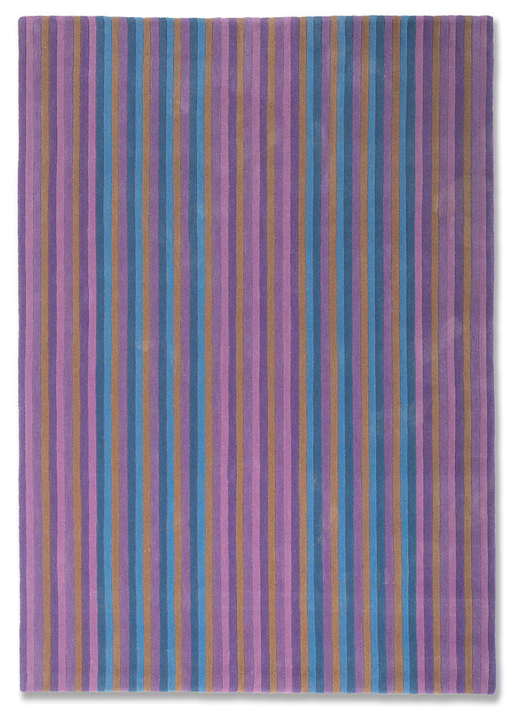 acar beige and brown wool hand tufted Rug - HeadShot