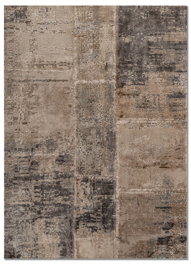 provenance ivory wool and bamboo silk hand knotted Rug - HeadShot provenance ivory wool and bamboo silk hand knotted Rug - HeadShot